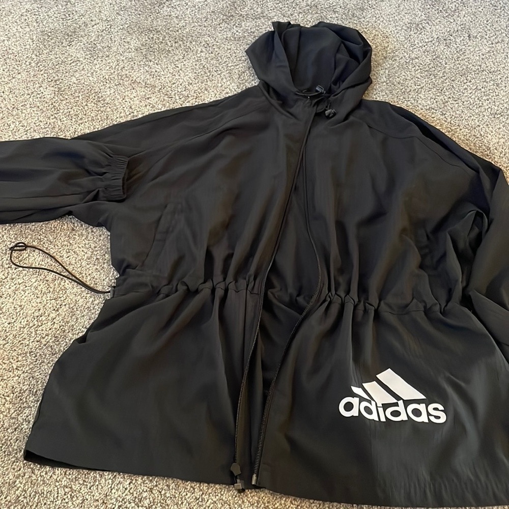 Adidas water resistant jacket size small